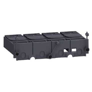 Short terminal shield, ComPacT NSX100/160/250, pitch 35mm, IP40, 4 poles main