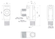 US18-PL-5-N03-PH Ultrasonic square right angle mounting - PNP - M12, 95B040150 alt_view_2