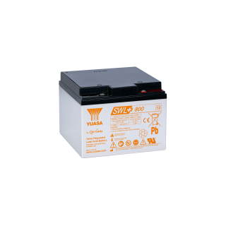 Akumulators SWL+800 Yuasa 12V, 25Ah, 166x175x125mm main