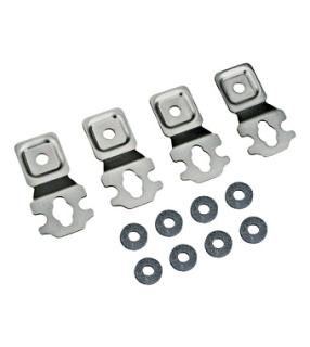 Wall-mounting brackets for WSA enclosures, PU=4 pieces, WSAWB004-- Schrack Technik