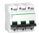 Miniature circuit breaker (MCB), Acti9 C120N, 3P, 80A, C curve, 10000A (IEC/EN 60898-1), 10kA (IEC/EN 60947-2) main