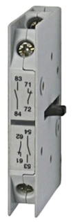 Papildkontakts (sānu) 1NO+1NC, 3A priekš LA3024 - LA3115 main