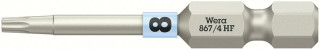 867/4 TORX® HF Bits with holding function, TX 8 x 50 mm, 05060505001 Wera main