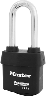 6125KALJ | Pro Series padlock 5 pin cylinder - boron alloy shackle - Keyed Alike - Long Shackle main