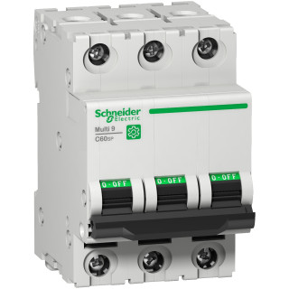 Automātslēdzis Multi9 C60SP 3P D 16A 10kA 480Y/277V MCB, Schneider Electric, M9F23316 main