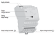 Блок питания 110-230V AC на 24V DC, 2.5A, 30W, PS30R Elko EP alt_view_2