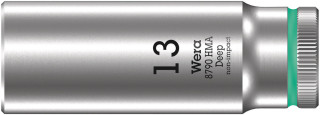 8790 HMA Deep 1/4" socket, 13 x 50 mm, 05004510001 Wera main