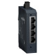 network switch, Modicon networking, standard unmanaged, 4 ports for copper with 1 port for multimode fiber optic main