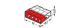 splicing connector, 4 contacts, 0,5...2,5 mm2, 450V/24A, for monolithic conductors, 2273-204 Wago alt_view_2