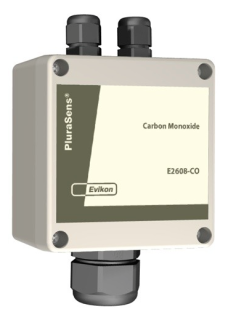 Evikon E2608-CO 230VAC gāzu sensors Carbon Monoxide 0...1000 ppm EV-0000000005 Evikon main