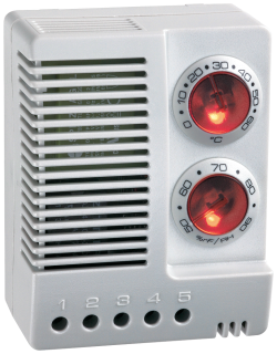 Electronic hygrotherm ETF 012 100-240 V AC, 0-+ 60 Ā°C, 50-90% RH, 8MR2170-4E, Siemens main