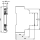 Auxiliary switch attachable on the side 1 NO + 1 NC, for circuit breaker S00/S0, 3RV2901-1A, Siemens alt_view_3