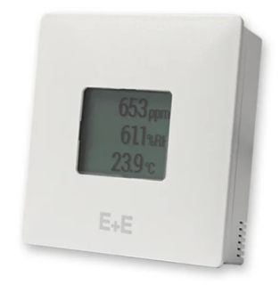 CDS201-M12HV1A6D1 CO2 + Temperature + Humidity Sensor, With display, Design: EU format, Output 1: CO2 measuring range: 0...2000 ppm /4..20mA; Output 2: T -Temperature 0..50°C /4..20mA; Output 3: RH - Relative humidity 0..100% /4..20mA main