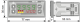 TIMER 32X74 4+4 Digit 3 DI-2 RL-24/220V, TCT101-1ABC Pixsys alt_view_3