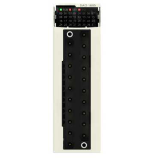 discrete output module, Modicon X80, 16 triac outputs, 100 to 240V AC