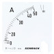 Scale Plate, 96x96mm, 50/100/5A AC, MGS59050-A Schrack Technik main