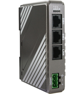 Gateway with bridge Ethernet LAN + switch 2-portow, MQTT, OPC UA, ARM RISC 528MHz, without visualization, cMT-G04 Weintek main