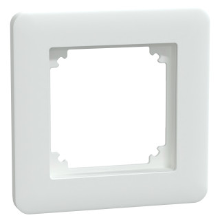 WDE002701 | 1-G Frame W Front Prim White