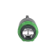 Key selector switch head, Harmony XB5, plastic, black, 22mm, key 455, 3 positions, stay put alt_view_4