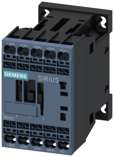 Coupling contactor relay, 3 NO+1 NC, 36 V DC, S00, spring-loaded terminal, wi..., 3RH2131-2KV40, Siemens main