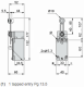 Gala slēdzis, XCKJ, thermoplastmasas plastmasas roller lever var. length, 1NC+1 NO, snap, Pg13, XCKJ10541 alt_view_3