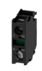 Contact module with 1 contact element, 1 NO, screw terminal, for front plate mounting, Minimum order quantity 5 or a multiple of this, 3SU1400-1AA10-1BA0 Siemens main