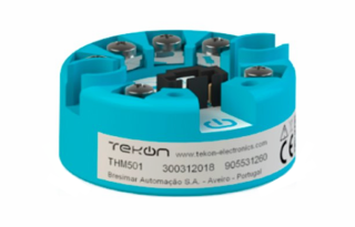 Pt100 uz modbus rtu (rs485) pārveidotājs thm501 pt100; 1 kanāls (līdz 256 adresēm) main