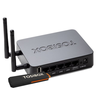 Starterkit TBKIT150 Tosibox kit: switch Lock150 + Key main