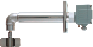 DF25C5F2T1LR200W00 Rotējošais līmeņa slēdzis, 24Vdc, Process -25...+260 C, flancis 150x150mm, lāpstiņa 98x50, Pagarinājums 200mm DF25C5F2T1LR200W00 Mollet main