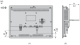 touch panel screen, Harmony ST6, 12inch wide display, 2Ethernet, USB host and device, 24V DC alt_view_4