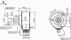 Inkrementālais enkoderis DFS60B-S4PA10000, 4, 5-32V, HTL/TTL, max 10k imp Programmējams 10mm Vārpsta , 1036720 Sick alt_view_3