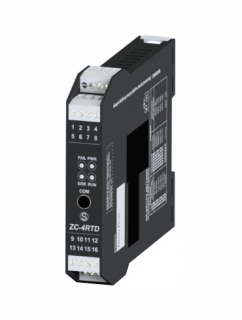 ZC-4RTD; 4 CH RTD module / CANOPEN; din rail mounting ZC4RTD Seneca main