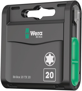 Bit-Box 20 TX, TX 20 x 25 мм, 20 предметов, 05057770001 Wera main