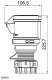 Розетка 3P+N+E, 6h, 415V, 63A, IP44, YY724563 Schrack Technik alt_view_4