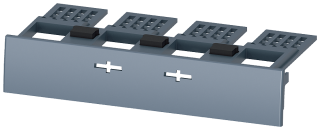 Terminal cover 4-pole, 1 unit, accessory for: 3VA1 100/160, 3VA9111-0WD40, Siemens main