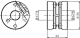 KUP-0606-F SPRING DISC COUPLING Spring washer coupling, shaft diameter 6 mm / 6 mm alt_view_2