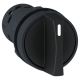Monolithic selector switch, Harmony XB7, plastic, black, 22mm, stay put, 3 positions, stay put, 2NO alt_view_4