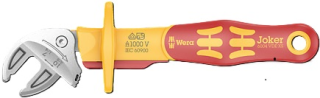 6004 Joker VDE S Изолированный рожковый ключ с самонастройкой, 10; 11; 12; 13 мм x 7/16; 1/2" x 155 мм, 05020151001 Wera main
