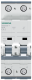 Miniature circuit breaker universal current 440Ā V DC 400Ā V AC 10Ā kA, 2-pole, ..., 5SY5202-7, Siemens alt_view_3