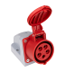 Розетка настенная, 3P+N+E, 6h, 415V, 16A, IP44, YY764516 Schrack Technik alt_view_3