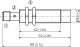 Inductive proximity sensor IME18-12NPSZC0SS33 DC10-30V, PNP, NO, Sn=12mm, ar konekt.M12, non flush, korpus 69 mm, 1114517 Sick alt_view_2