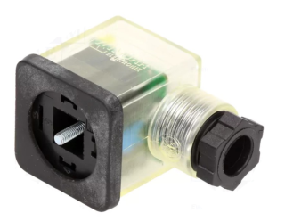 7000-29005-0000000 valve connector plug form A 18mm, 3 pin, 24V, LED indicator main