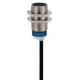 inductive proximity sensor XS5 M18, L39mm, brass, Sn5mm, 12...24 VDC, cable 2 m, XS518B1PAL2 main