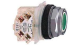 Push button, Harmony 9001K, metal, flush, green, 30mm, spring return, 1 CO alt_view_2
