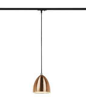 PARA CONE 14 Pendant lamp for 1 Phasen System GU10 copper, LI1008060 Schrack Technik main