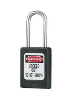 S31KAMKBLK | Zenex Padlock - Keyed Alike and Master Keyed (Master Key to order separately) padlock - Key retaining main