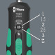 7510 Kraftform Safe-Torque Speed Torque screwdriver, 1-3 Nm, 1/4" x 1.0 Nm x 1.5 Nm x 2.0 Nm x 2.5 Nm x 3.0 Nm x 147.5 mm, 05075810001 Wera alt_view_5