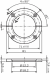 BEF-WG-SF050 SERVO CLAMP HALF 2PCS 2029165 Sick alt_view_2