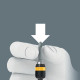 7400 ESD series Kraftform Torque screwdrivers, with factory pre-set value (0.1-1.5 Nm) and Rapidaptor quick-release chuck, handle size 105 mm, 7460 ESD x 0.3 Nm x 0.3-1.2 Nm, 05074840001 Wera alt_view_5