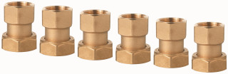 Brass fittings G 1 / Rp ¾, set of 6, S55846-Z161 Siemens main